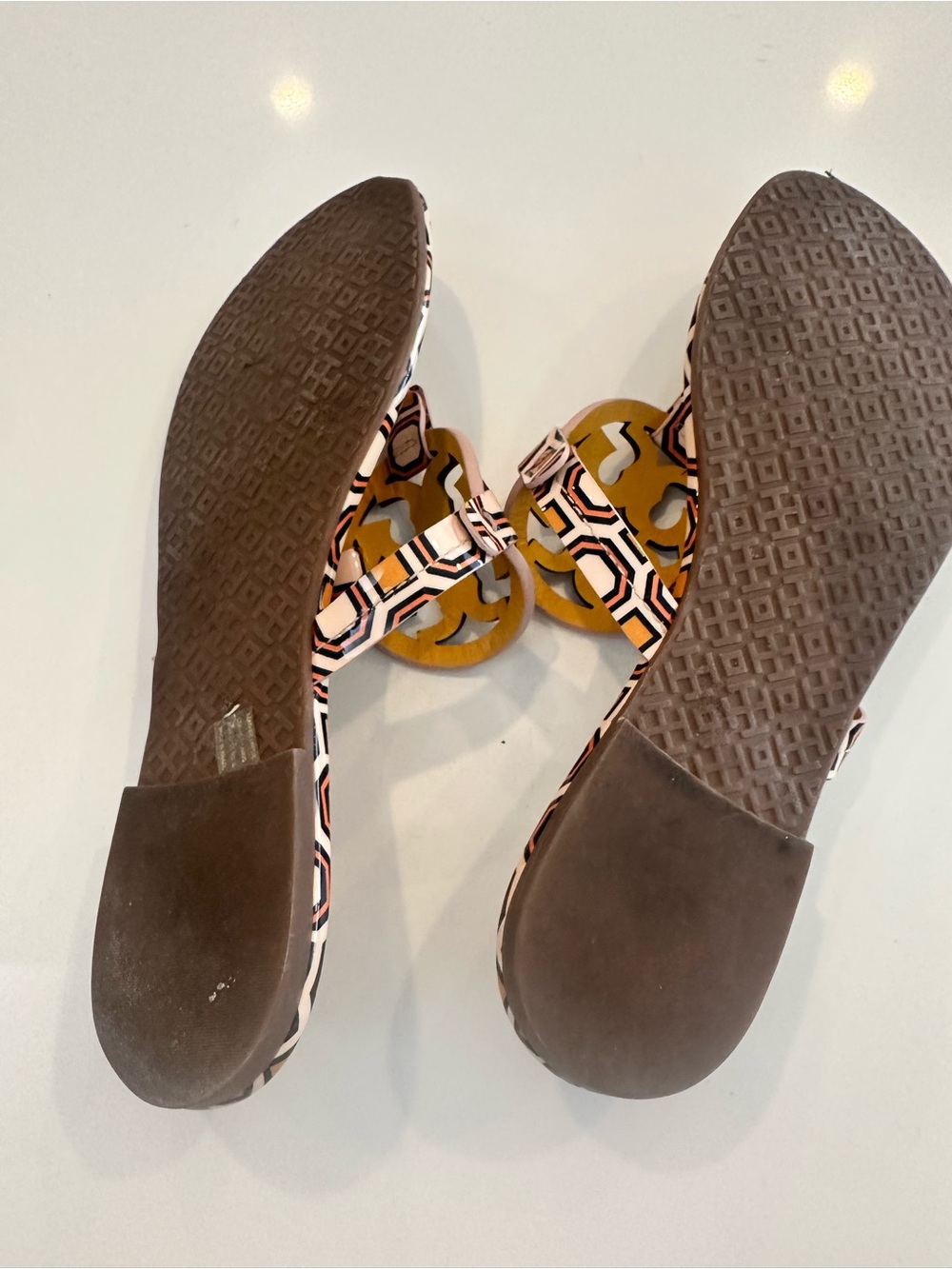Tory Burch Patterned Miller Sandals - Picture 5 of 5